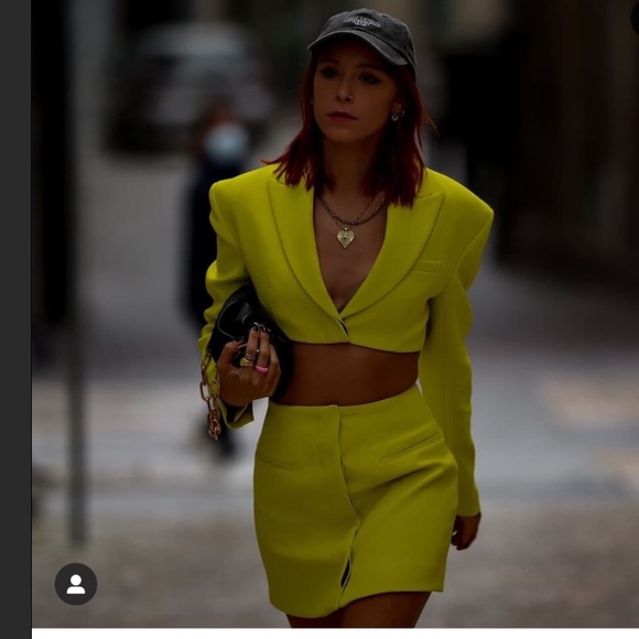 Zara cut out blazer dress bloggers fav - Picture 4 of 12